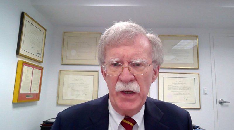 Bolton visitará Taiwán durante una semana y pronunciará discursos ante grupos independentistas