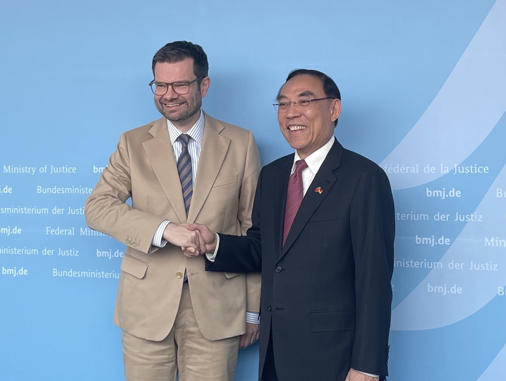 Ministro de Justicia taiwanés se entrevista en Berlín con su homólogo alemán