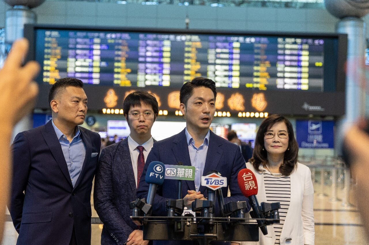 Chiang Wan-an encabeza una delegación de visita a Singapur para aprender de su experiencia de gestión urbana