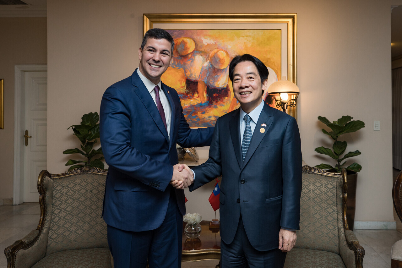 Exteriores asegura que la misión encomendada a Lai Ching-te en Paraguay ha cumplido sus objetivos