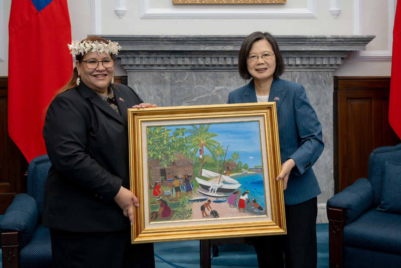 La nueva embajadora de Islas Marshall presenta sus cartas credenciales ante Tsai Ing-wen