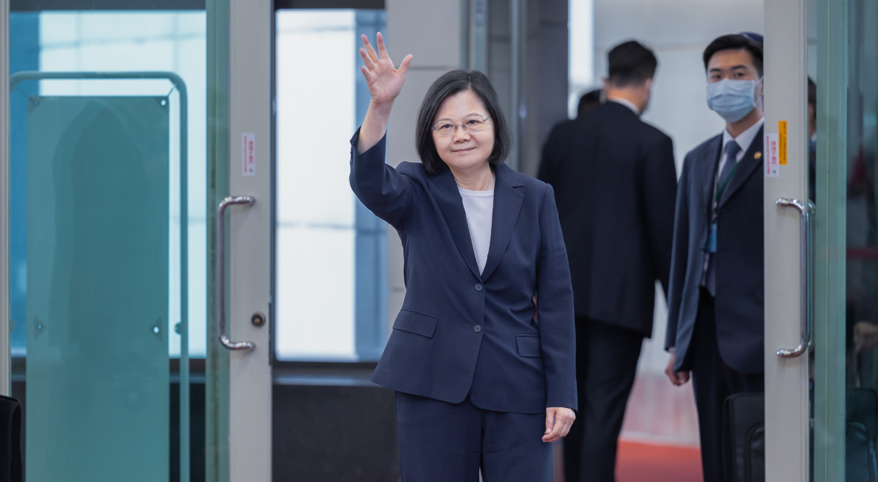 Tsai Ing-wen parte hacia Eswatini en el que será su último viaje al exterior como presidenta