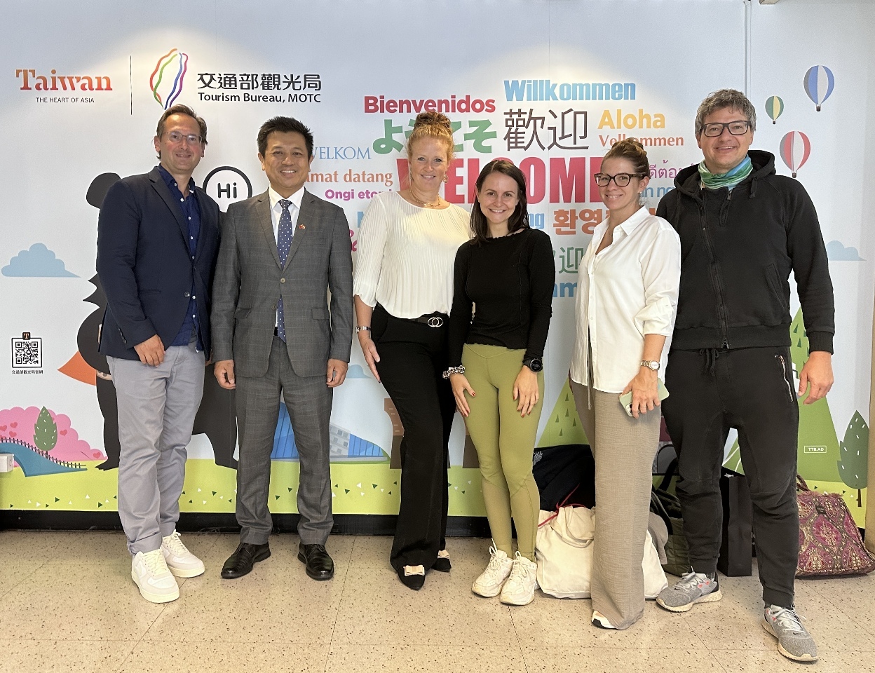 Exteriores da la bienvenida a primera delegación austriaca de visita en Taiwán desde el inicio de la pandemia