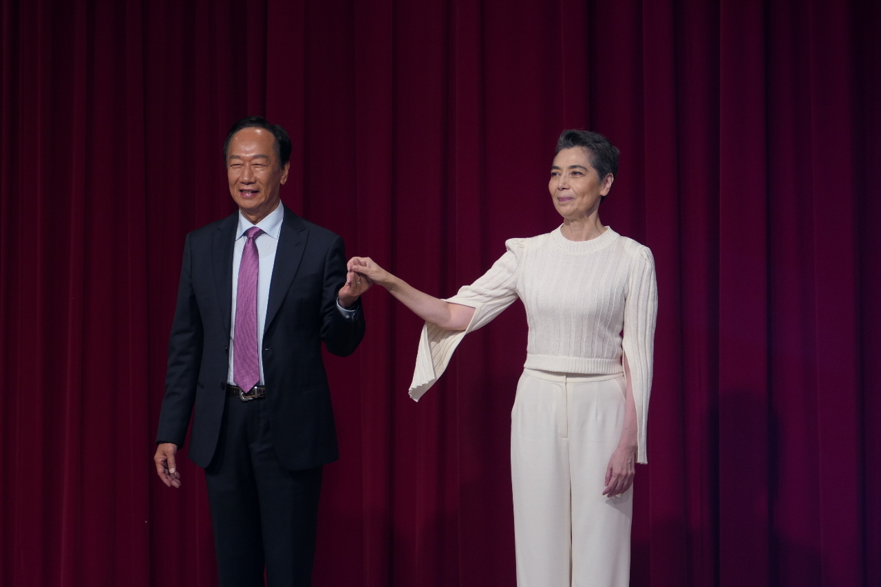 La actriz y cantante Lai Pei-hsia será la candidata a la vicepresidencia con Terry Gou