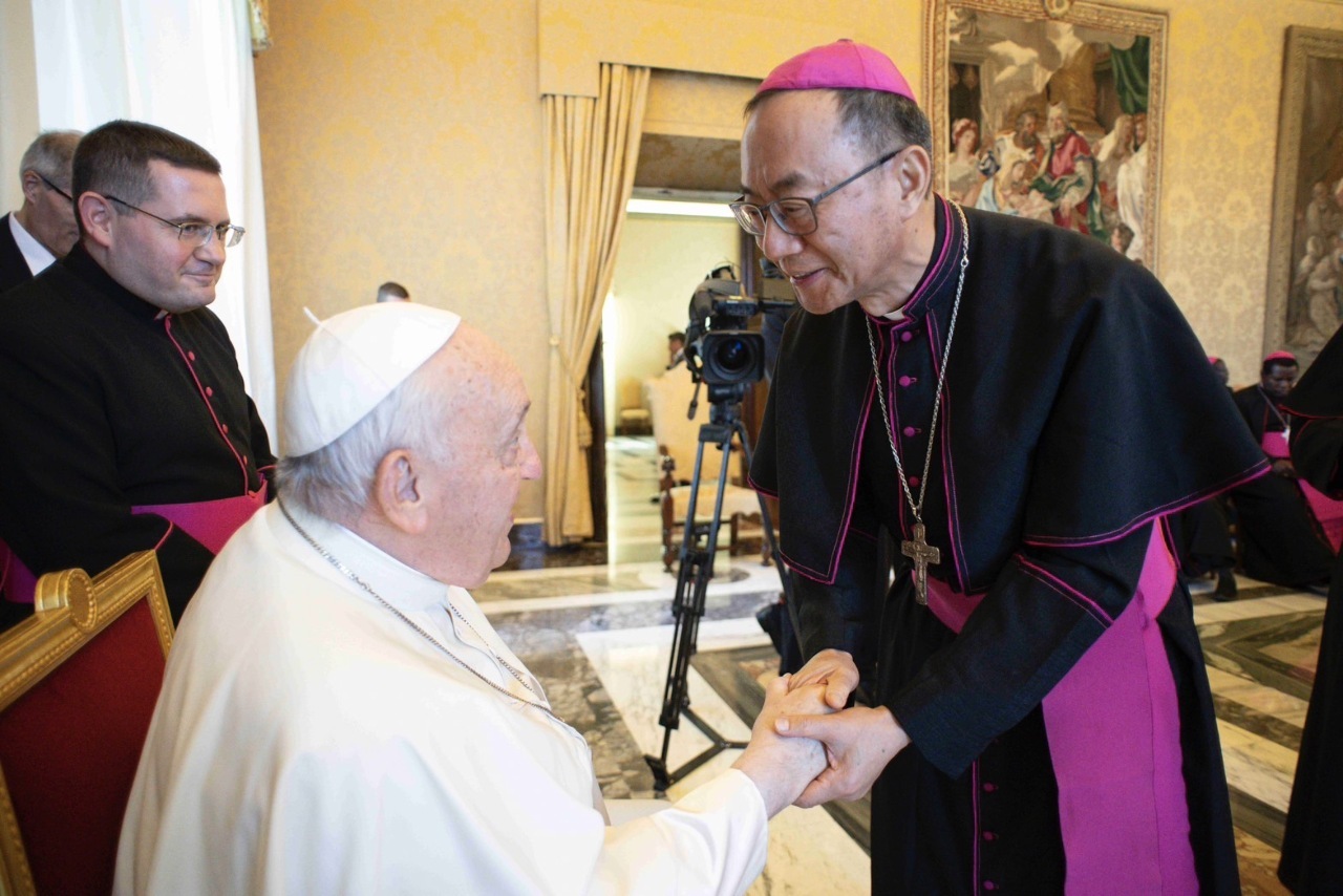 El papa Francisco recibe al primer obispo taiwanés perteneciente a una tribu aborigen