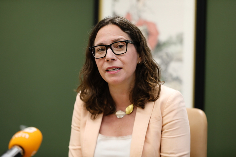 Laura Rosenberger reitera el firme compromiso de EE. UU. con la seguridad de Taiwán