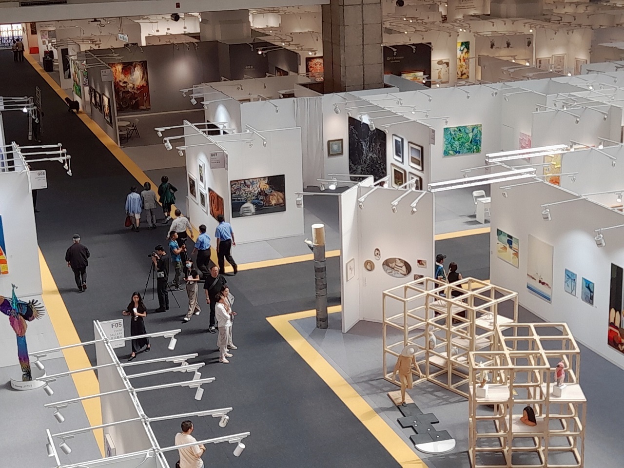 La Feria Internacional de Arte de Taipéi acoge exposiciones de artistas del Sudeste Asiático