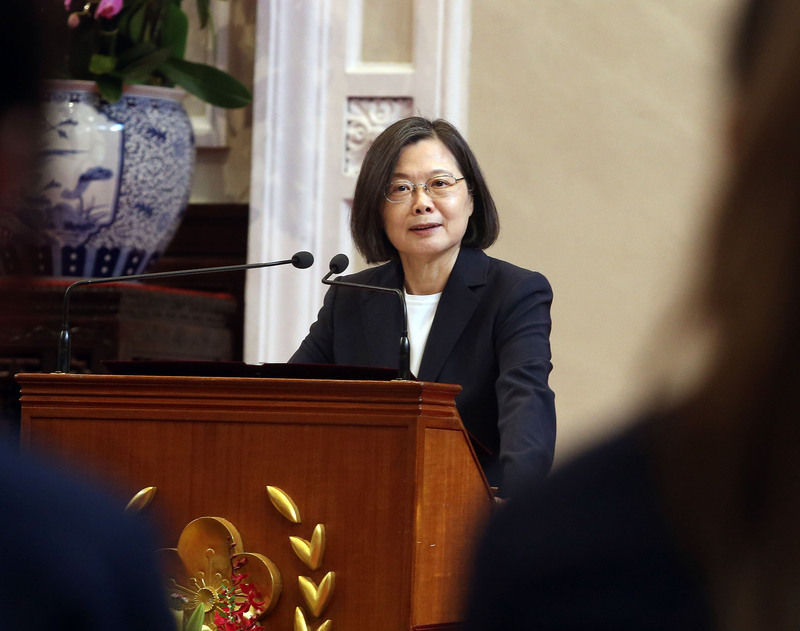 Tsai Ing-wen resalta que Taiwán lidera el trato de género en Asia según un informe de la OCDE