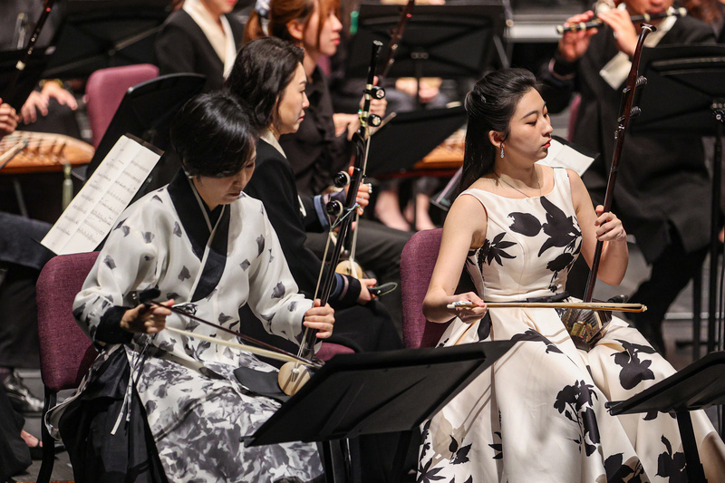 Intercambio entre las orquestas de música tradicional de Taiwán y Corea del Sur