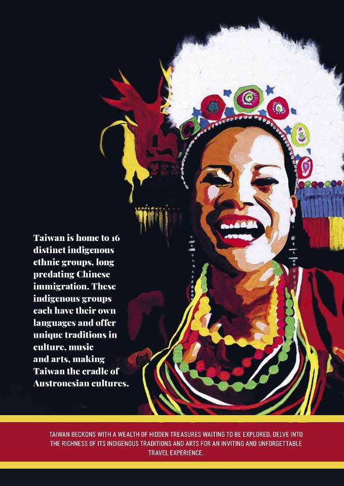 El embajador cultural de Taiwán, Yosifu Kacaw