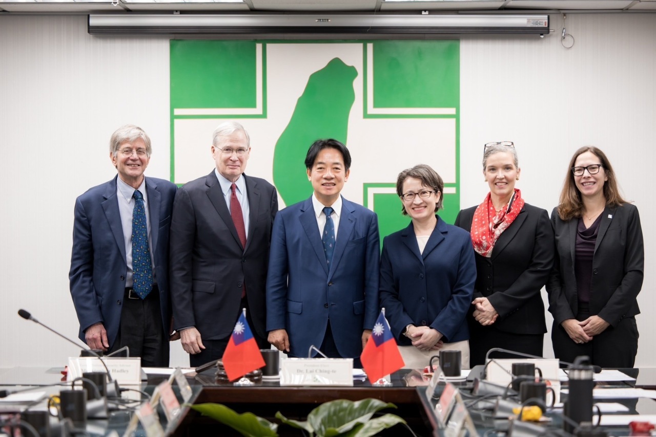 Lai Ching-te y Hsiao Bi-khim reciben a la delegación estadounidense de Hadley y Steinberg