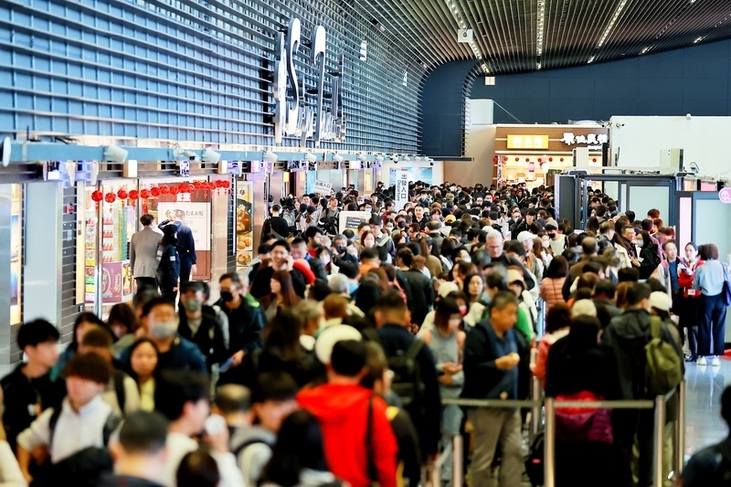 El Aeropuerto de Taoyuan calcula un millón pasajeros para el Año Nuevo chino