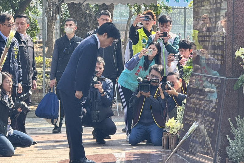 Vicepresidente Lai Ching-te asiste en Tainan a ceremonia conmemorativa por el Incidente del 28 de Febrero