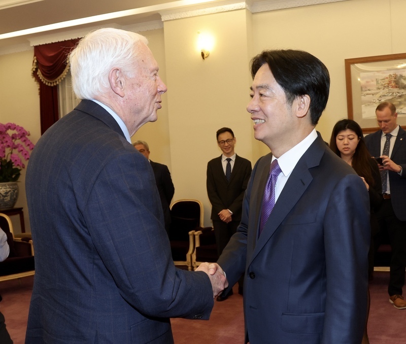 Lai Ching-te recibe a la delegación del Subcomité de Inteligencia y Operaciones Especiales del legislativo estadounidense