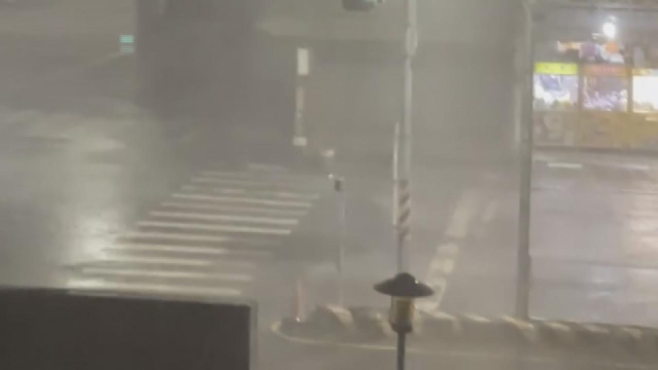 Grandes tormentas repentinas toman por sorpresa el sur de Taiwán