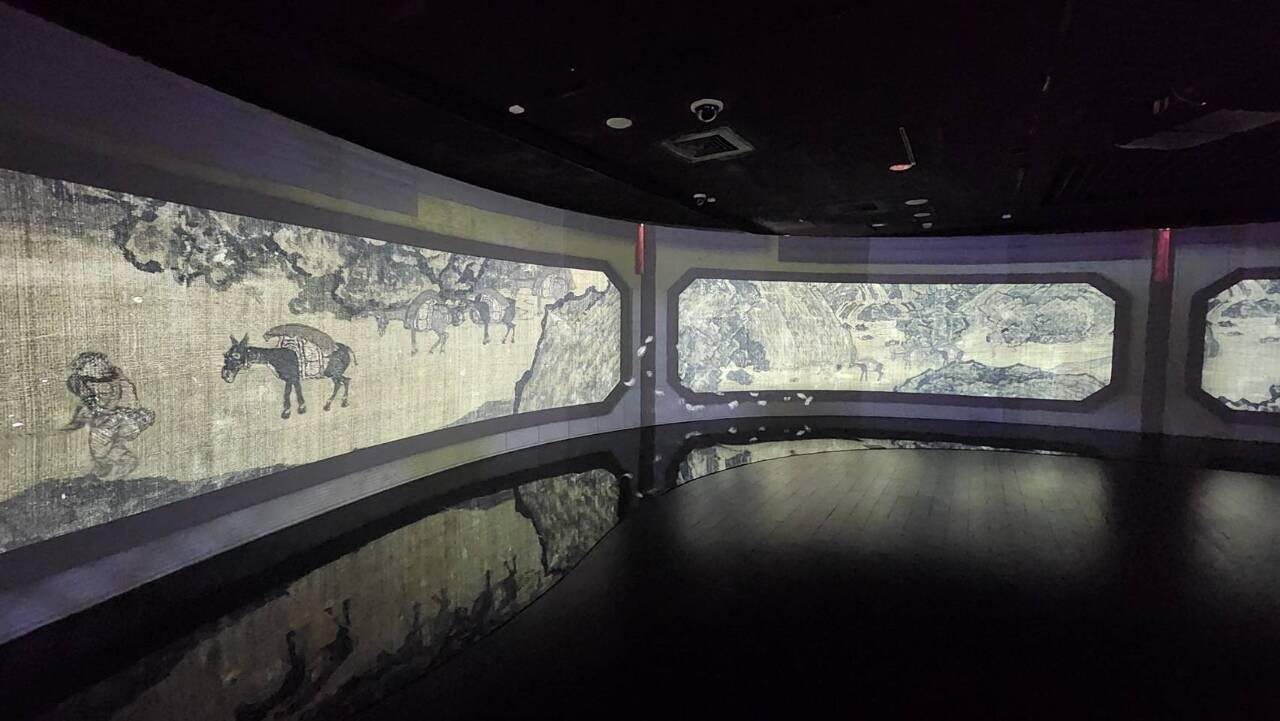 Exhibición inmersiva en el Museo Nacional del Palacio