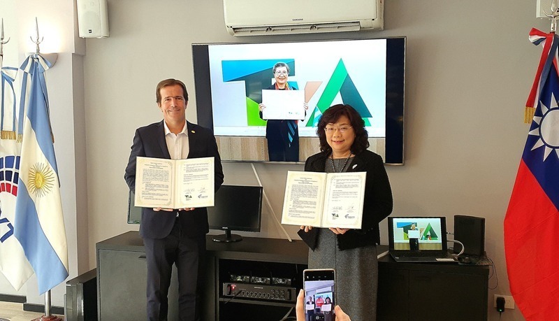 Asociaciones de turismo de Taiwán y Argentina firman una carta de intención para promover el intercambio turístico