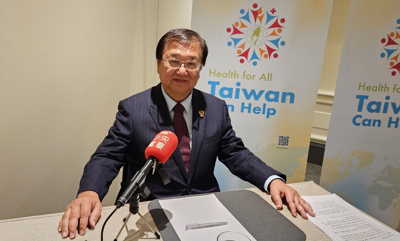 Chiu Tai-yuan asegura que el apoyo a la participación de Taiwán en la AMS sigue aumentando con respecto a años anteriores