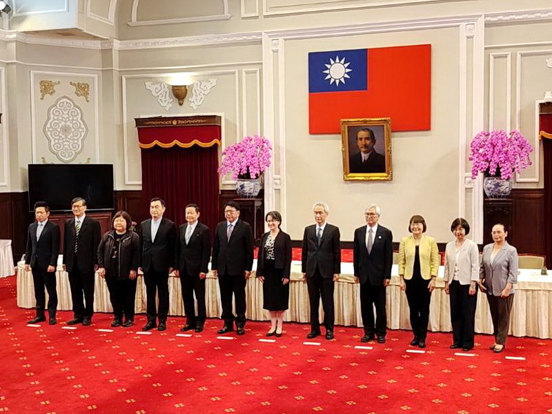 Presidencia propone a los nuevos miembros del Yuan de Exámenes basándose en la diversidad política y de género