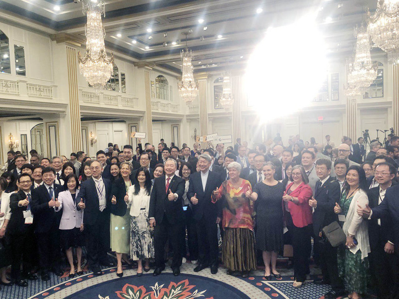 El ministro Kuo Jyh-huei y delegación se encuentra de visita en EEUU