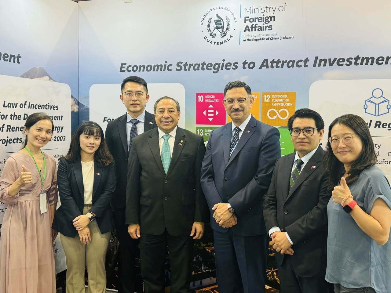 Cooperaciones para el desarrollo sostenible entre Guatemala y Taiwán