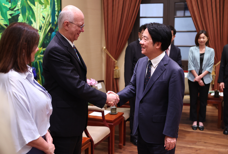 Lai Ching-te recibe al presidente mundial de los rotarios y asegura que Taiwán es una fuerza positiva