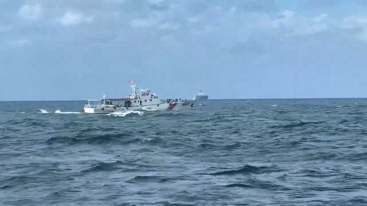 Cuatro barcos de la guardia costera china entraron brevemente en aguas de Kinmen