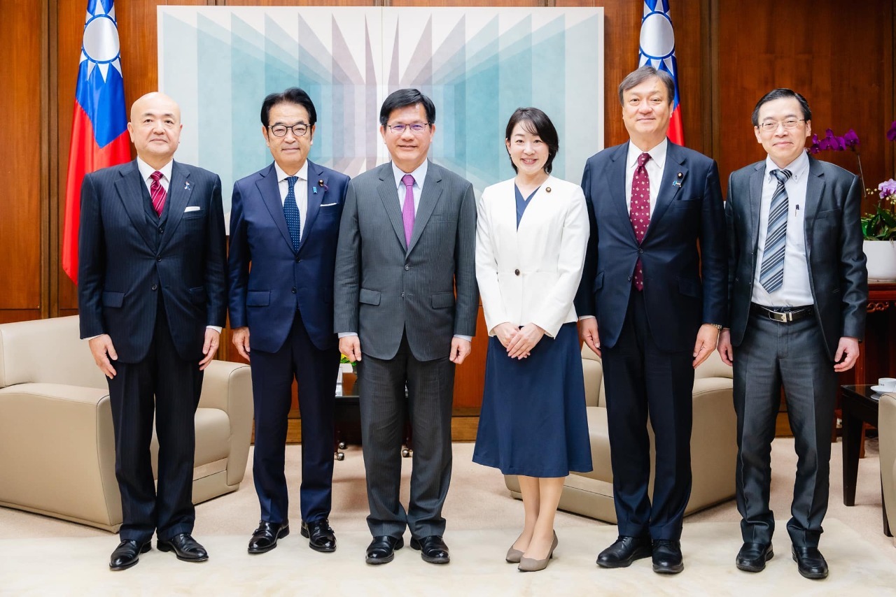 Lin Chia-lung recibe a una delegación del senado japonés y expresa su deseo de cooperación en terceros países