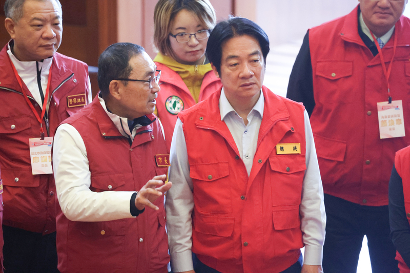 Lai Ching-te inspecciona el progreso del Centro de Coordinación para la Prevención de Desastres