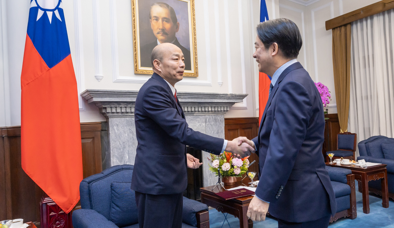 Lai Ching-te recibe a la delegación del Legislativo que asistirá a la toma de posesión de Donald Trump