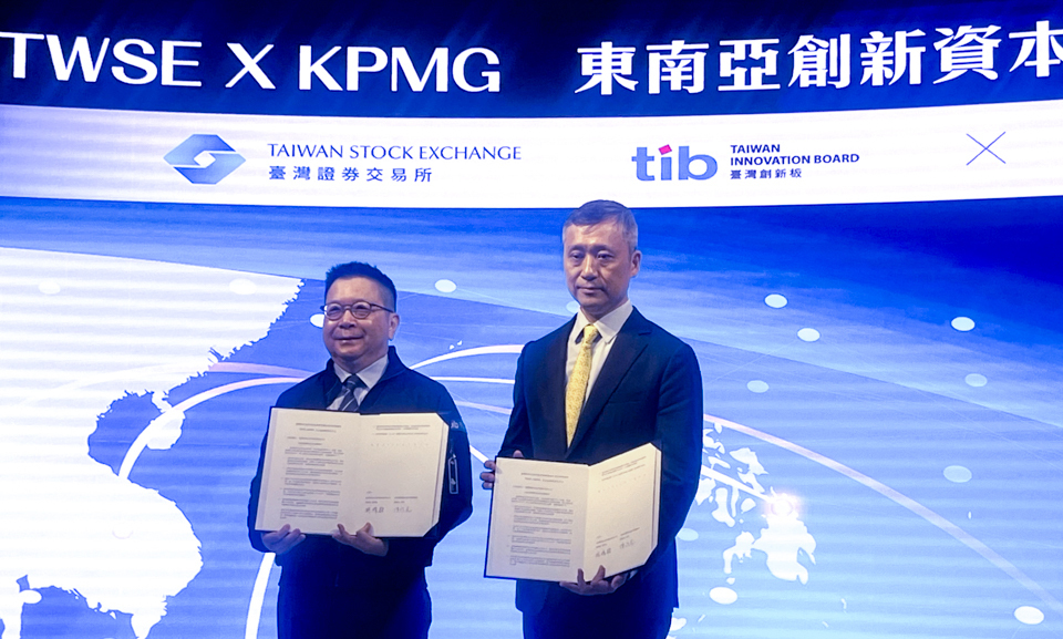 La Bolsa de Valores de Taiwán y KPMG impulsan la expansión del mercado de innovación en el sudeste asiático