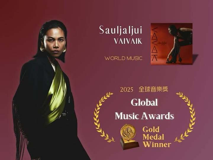 La cantante aborigen Sauljaljui gana el oro con «Vaivaik»