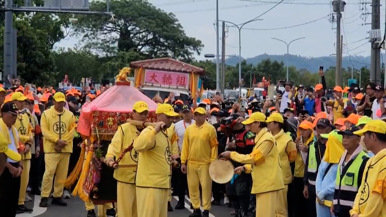 Baishatun Mazu llega a Nantou por primera vez en 200 años