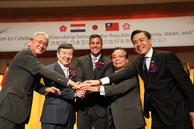 Taiwán, Paraguay y Japón celebran una histórica velada para estrechar su amistad trilateral en Tokio