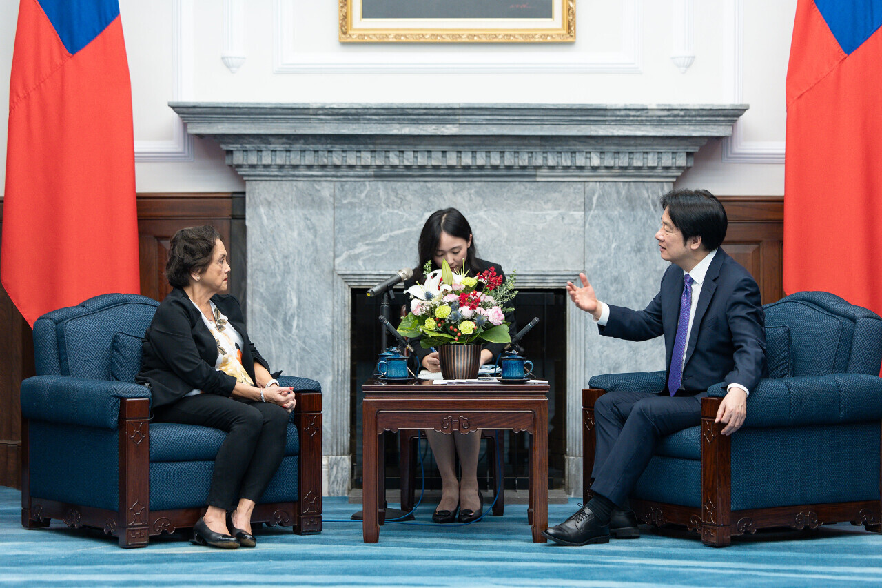 Lai Ching-te recibe a la gobernadora de Guam en su primera visita oficial a Taiwán